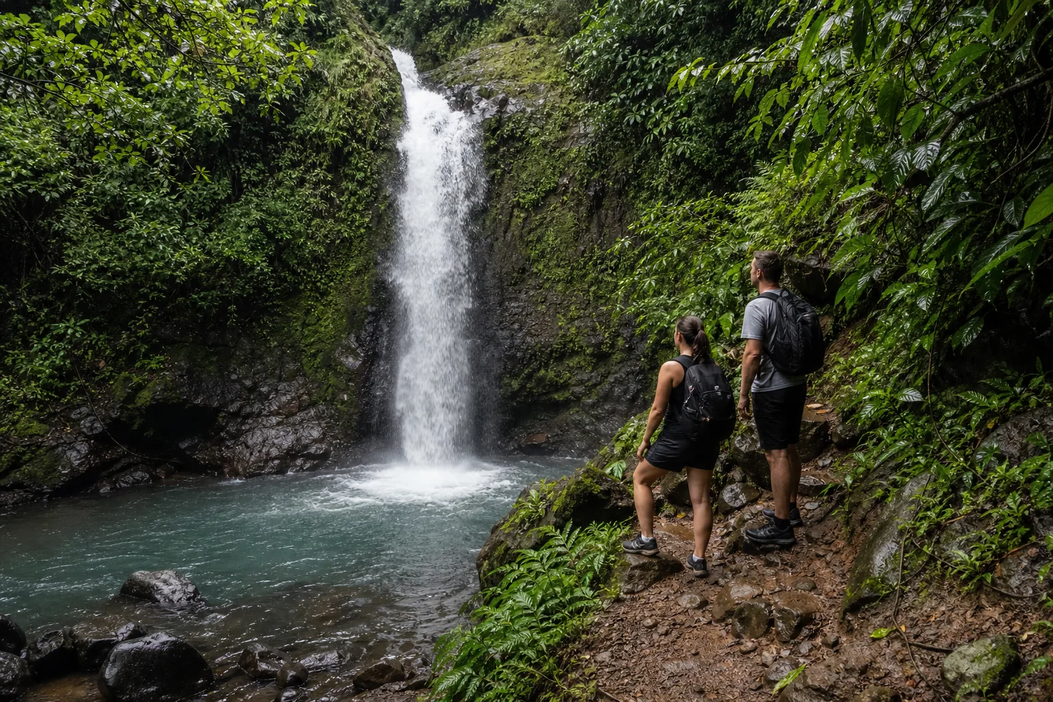 Montezuma town & waterfalls