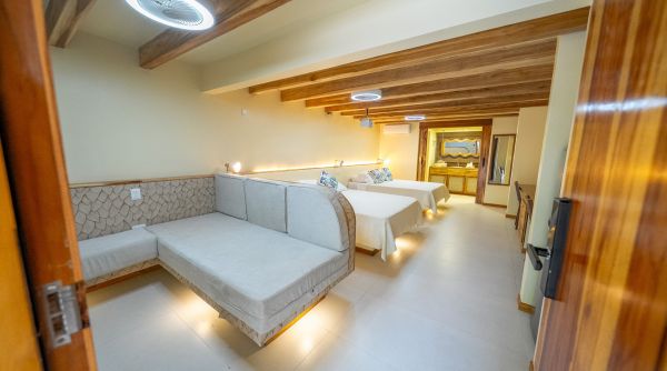 jardin familia Suite con Cocina y Proyector habitacion 21